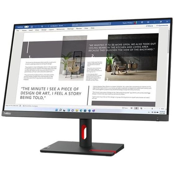 Lenovo ThinkVision S27i-30 27'' FHD IPS Flat 100Hz 6ms (4ms Extreme Mode) image 1