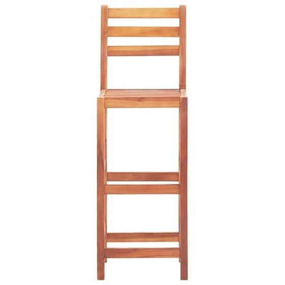 Σκαμπό Κήπου VidaXL από Μασίφ Ξύλο Ακακίας 40x36.5x110 cm 2 Τμχ - Καφέ image 3