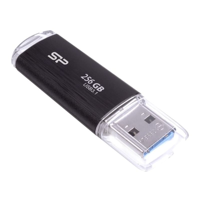 Silicon Power Blaze B02 256GB USB 3.1 Stick Μαύρο