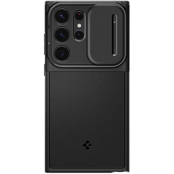 Θήκη Samsung Galaxy S23 Ultra - Spigen Optik Armor - Black image 1