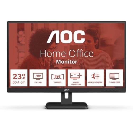 AOC 24E3UM Monitor 23.8'' FHD VA Flat 75Hz 4ms image 0
