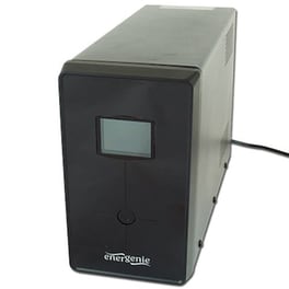 Energenie Ups With Usb And Lcd Display 1500va Black Eg-ups-034