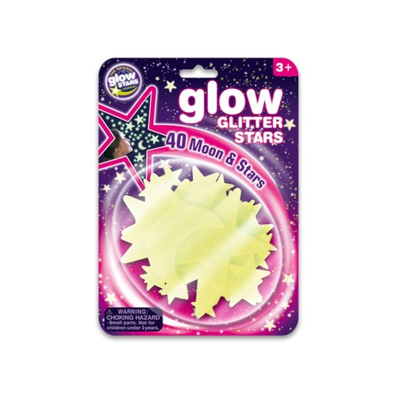 Φωσφορίζοντα Αστεράκια Με Glitter Neon image 0