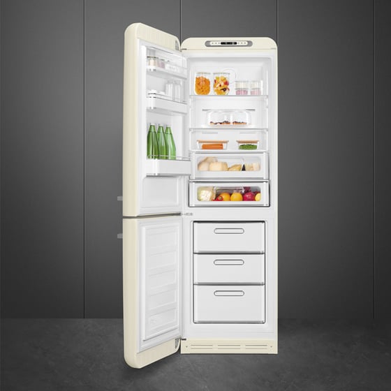 SMEG FAB32LCR5 331 Lt Μπεζ Ψυγειοκαταψύκτης image 1