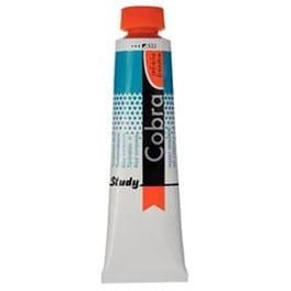 Talens Cobra Study Water Mixable Oil 522 Turq. Blue 40ml.