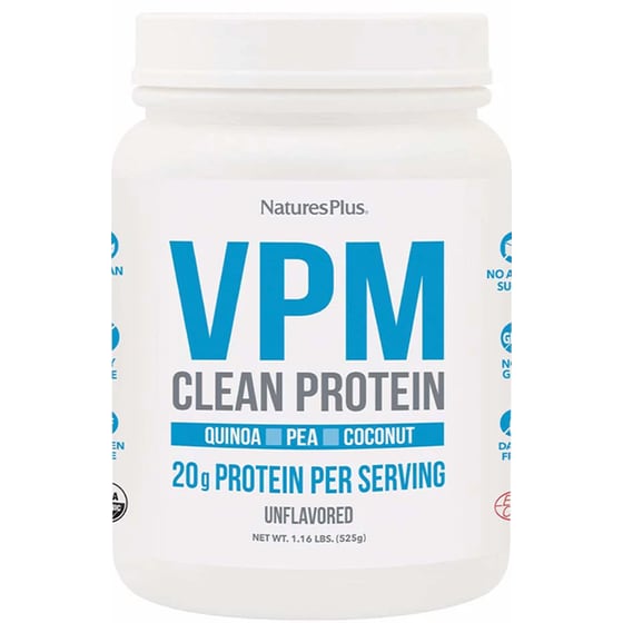 Πρωτεΐνη Natures Plus Source Of Life Vpm Clean Protein - 645gr image 0