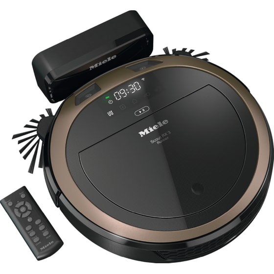 Σκούπα Ρομπότ MIELE Scout RX3 Runner SPQL για Σκούπισμα με Χαρτογράφηση Μαύρο image 1