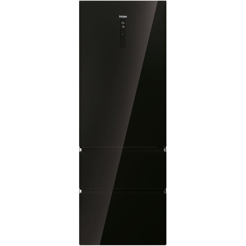 HAIER HTW7720DNGB Total No Frost 483 Lt Μαύρο Ψυγειοκαταψύκτης