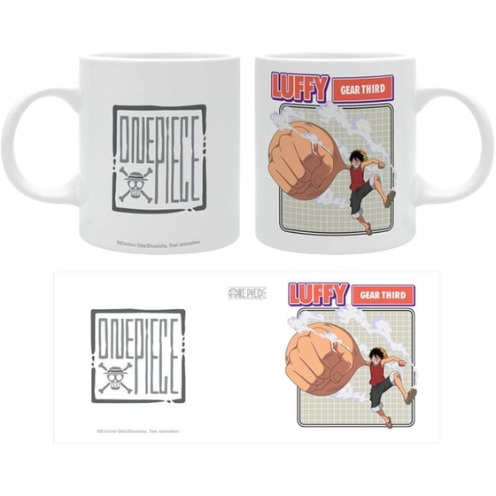 Κούπα Abysse One Piece Gear 3 form Κεραμική 320 ml - Πολύχρωμη image 3