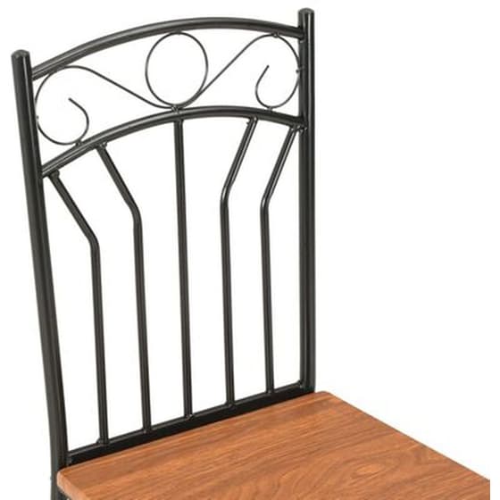 Καρέκλες Τραπεζαρίας Vidaxl από Mdf 4 Τμχ - Καφέ image 4