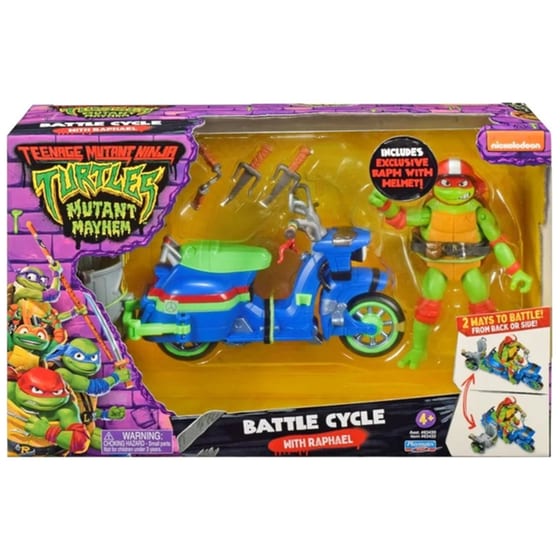 Χελωνονιντζάκια Giochi Preziosi Όχημα με Φιγούρα Tmnt Movie (1 Τεμάχιο) image 2