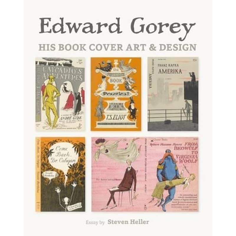 Edward Gorey His Book Cover Art Design