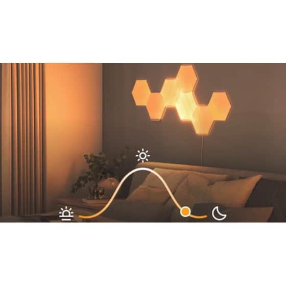 Έξυπνος Φωτισμός Nanoleaf Lines Elements Hexagon Pack 7PK image 8