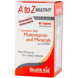 Health Aid A to Z Multivit - 90 ταμπλέτες