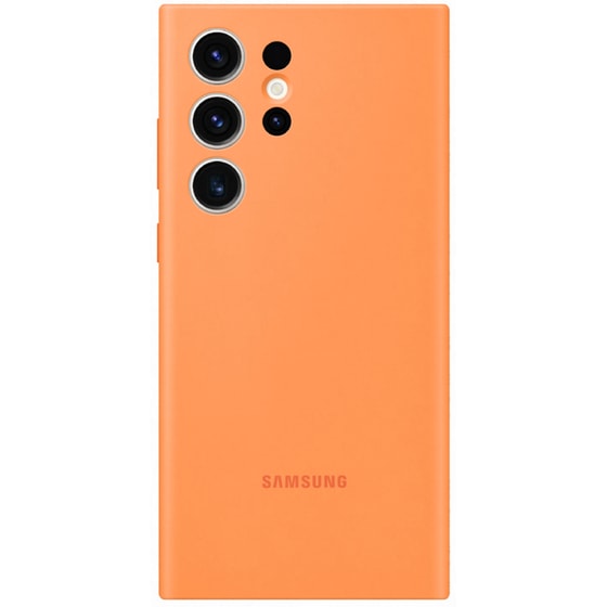 Θήκη Samsung Galaxy S23 Ultra - Samsung Silicone Cover - Orange image 0