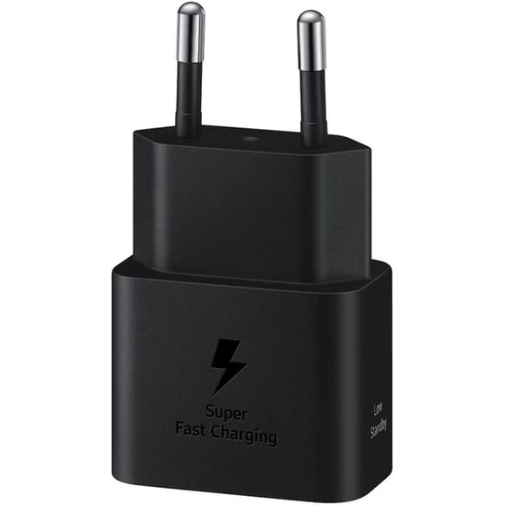 Φορτιστής Πρίζας Samsung EP‑T2510NBEGWW USB-C 25 W - Μαύρο image 1