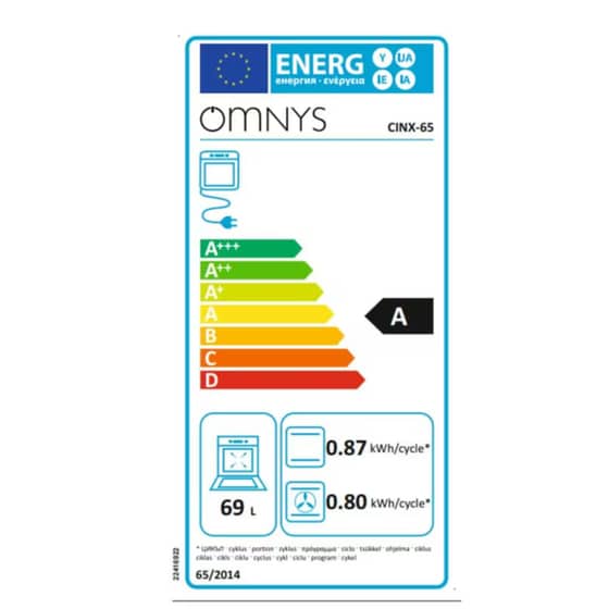 Σετ Κουζίνα Κεραμική OMNYS CINX-65 & Πλυντήριο Ρούχων WNM-7WH25BAS & Ψυγειοκαταψύκτης 3233N image 4