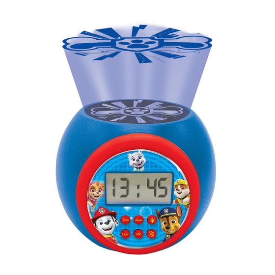 LEXIBOOK Paw Patrol Projector Alarm Clock with Timer image 3