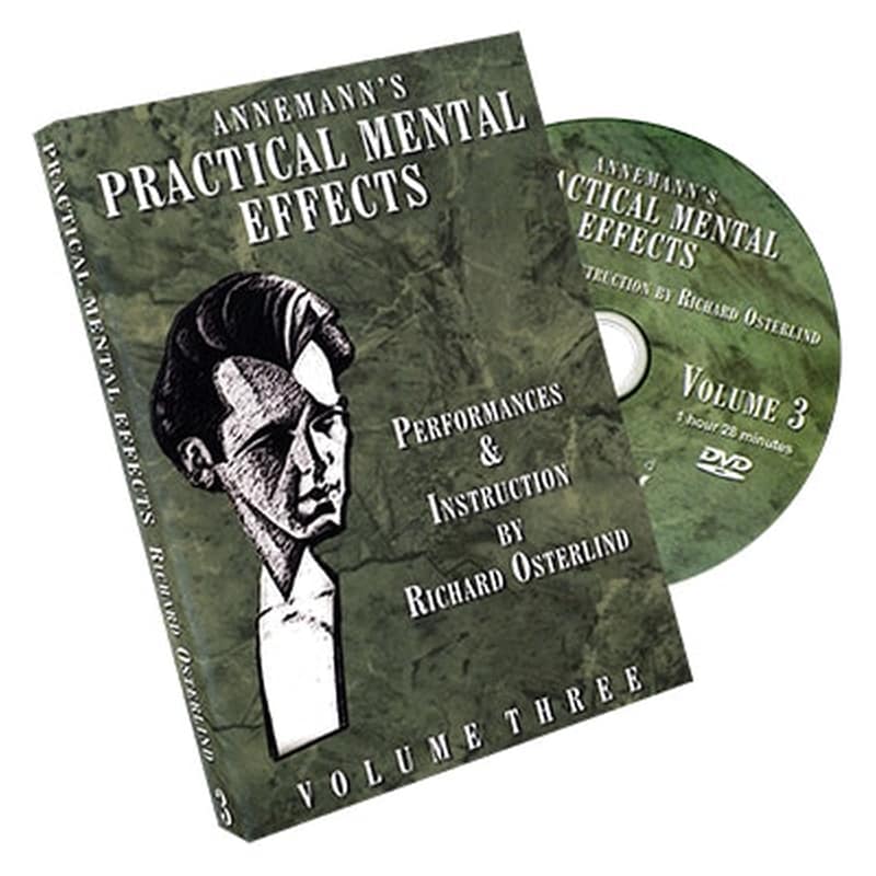 Annemanns Practical Mental Effects 3 (dvd) By Richard Osterlind