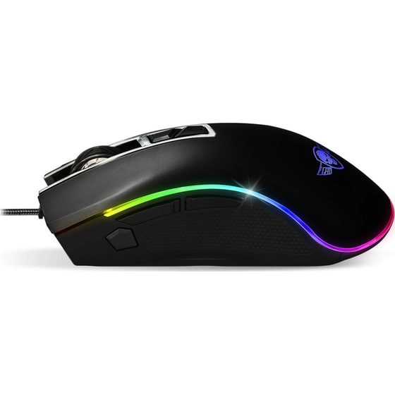Spirit of Gamer Pro M6 RGB Gaming Ενσύρματο Ποντίκι - Μαύρο image 1