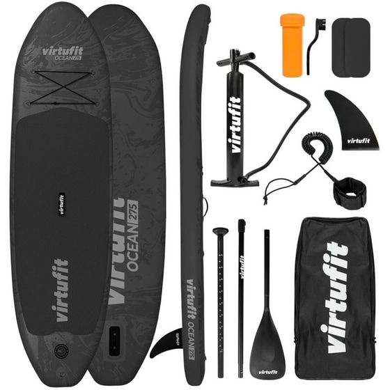 Φουσκωτή Σανίδα SUP VIRTUFIT OCEAN 275 275x78x15cm - Μαύρο image 2