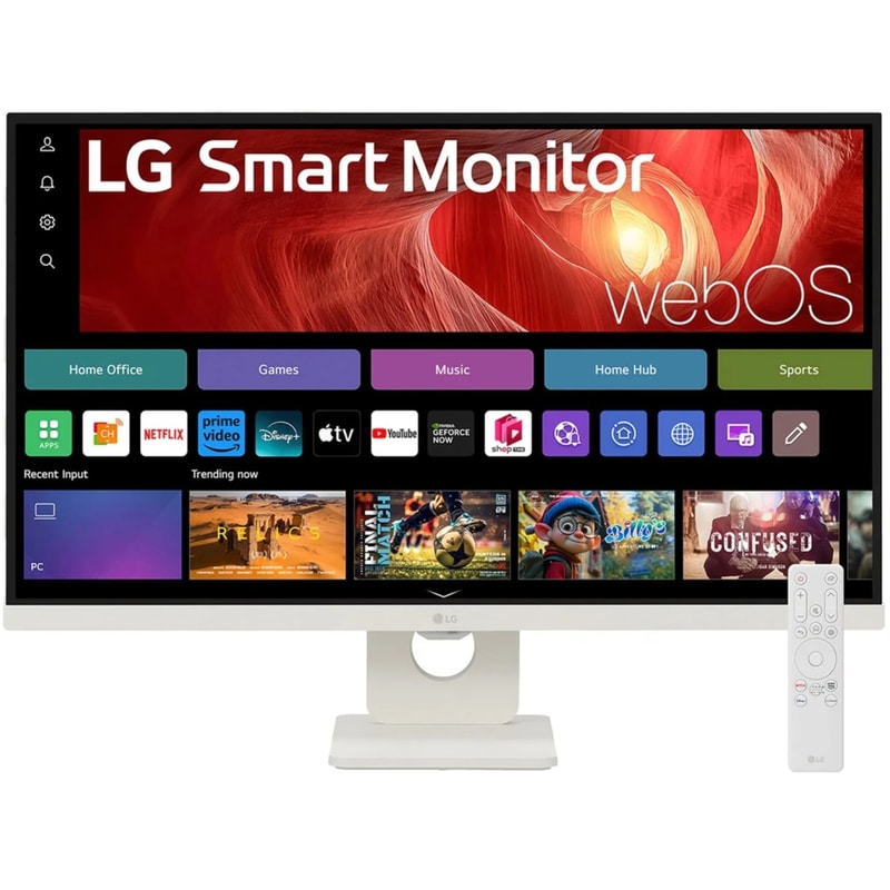 LG 32U721SA-W Smart Monitor 31.5” 4K VA Flat 60Hz 5ms