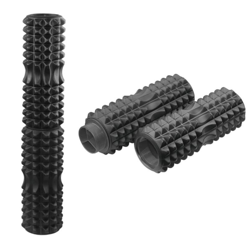 PEGASUS Foam Roller Pegasus Β-4019 EVA 13-66cm - Μαύρο