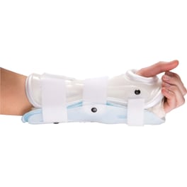 Πηχεοκαρπικός Νάρθηκας Aircast με Αεροθάλαμο Pneumatic Stabil Air Wrist Support Αριστερός Small - Λευκό
