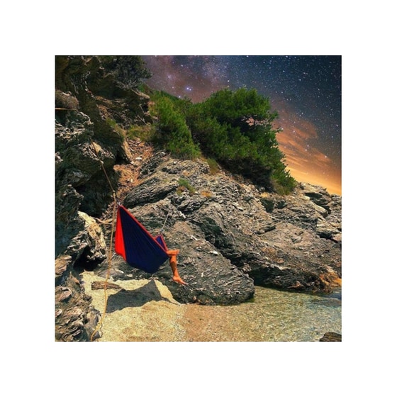 Αιώρα Μονή Ticket To The Moon Turquoise/emerald Green image 1