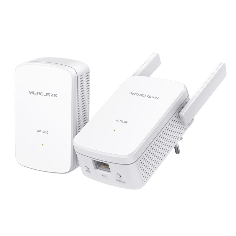 MERCUSYS Mercusys MP510 v1 Powerline Διπλό Kit Ασύρματη Σύνδεση Wi-Fi 4 με 2 Θύρες Ethernet