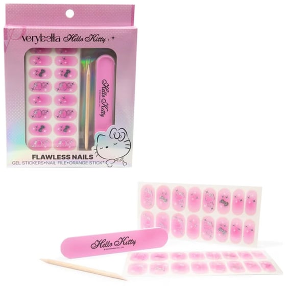 Παιδικό Σετ Νύχια Αυτοκόλλητα Giochi Preziosi Hello Kitty image 0