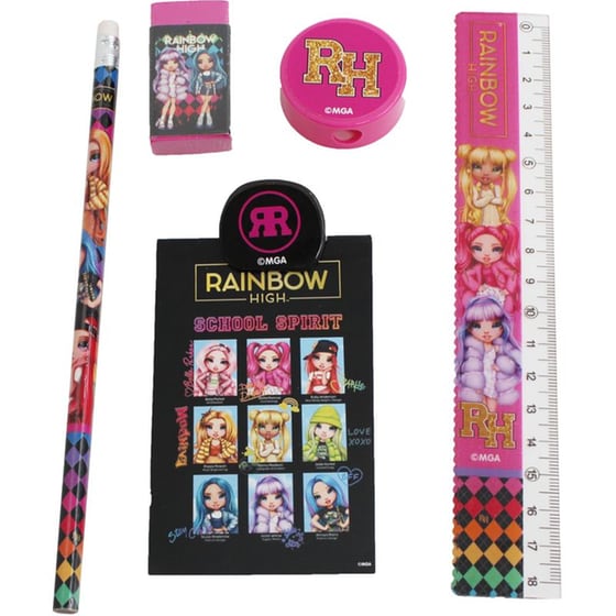 Σετ Δώρου Μολυβοθήκη Gim Rainbow High image 1