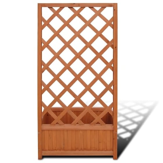 Vidaxl Γλάστρα Με Καφασωτό 70 X 30 X 135 Εκ. image 2