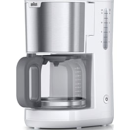 BRAUN KF-1500-WH 1000W 1.25L Καφετιέρα Φίλτρου