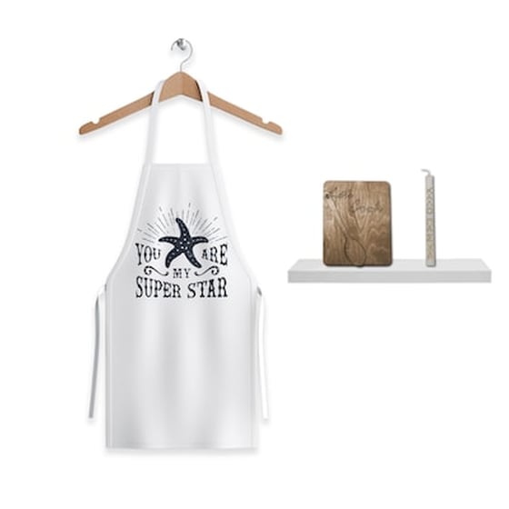 Λαμπάδα Let's Cook My Super Star με ποδιά image 0