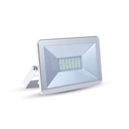 Προβολέας Led 10w Θερμό Λευκό 3000k Λευκό Σώμα E-series
