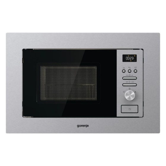 GORENJE BMI201AG1X 20 Lt με Grill Inox Εντοιχιζόμενος Φούρνος Μικροκυμάτων image 0