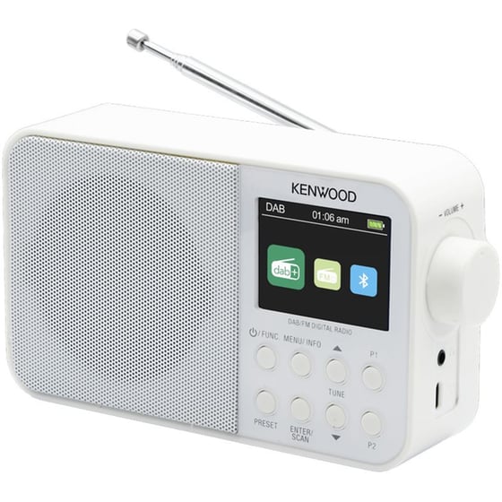 Φορητό Radio Kenwood CR-M30DAB - Άσπρο image 1