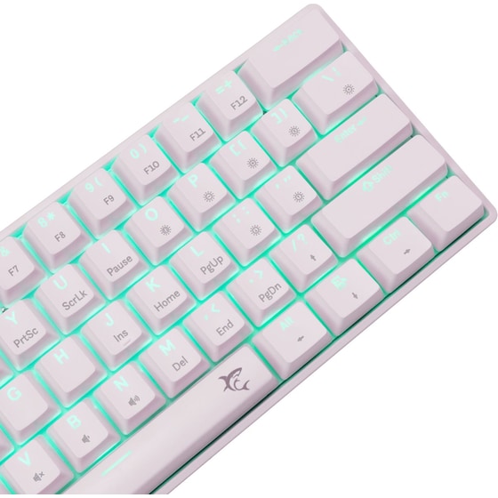 White Shark Shinobi -2 Ενσύρματο Gaming Πληκτρολόγιο με Red διακόπτες - White (US) Shinobi -2 image 1