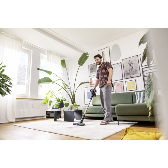 KARCHER VCS 3 NANO COMPLETE 1.198-930.0 0.6 L Μαύρο Σκούπα Stick image 7