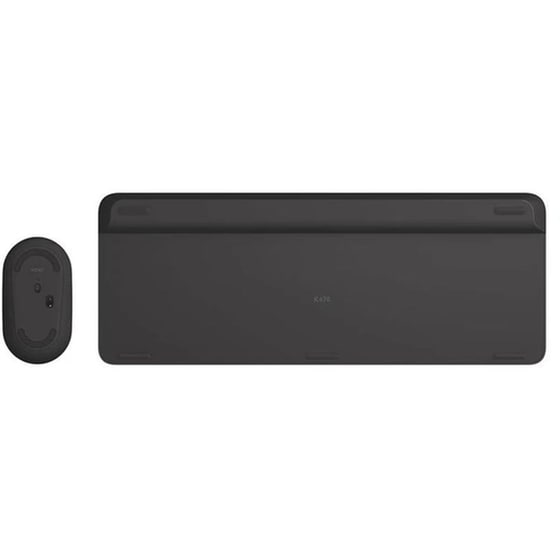 LOGITECH MK470 Ασύρματο Πληκτρολόγιο/Ποντίκι σετ - Μαύρο, Γκρι (US) image 1