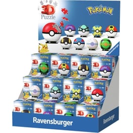3D Παζλ Ravensburger Pokemon (54 Κομμάτια) 24 Σχέδια 1 Τμχ - Τυχαία Επιλογή Σχεδίου