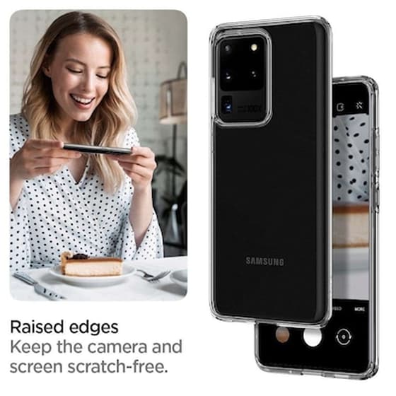 Θήκη Samsung Galaxy S20+ - Spigen Liquid Crystal - Crystal Clear image 2