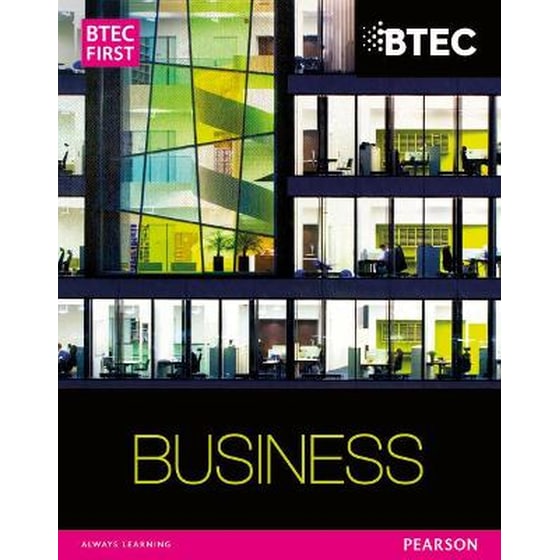 BTEC First Business Student Book image 0