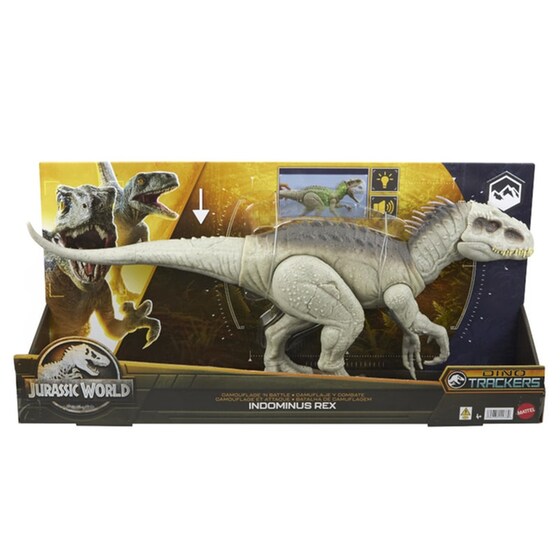 Παιχνιδολαμπάδα Mattel Jurassic World Νέος Indominus Rex (HNT63) image 7