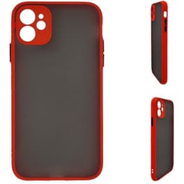 Θήκη Apple iPhone 11 - Sonique Color Button Bumper - Κόκκινο