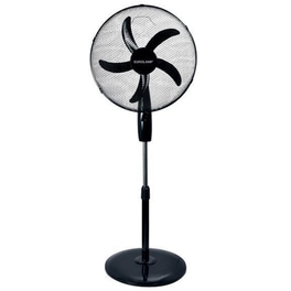 EUROLAMP 300-20014 Ανεμιστήρας Δαπέδου Με Ορθοστάτη 60W Μαύρο
