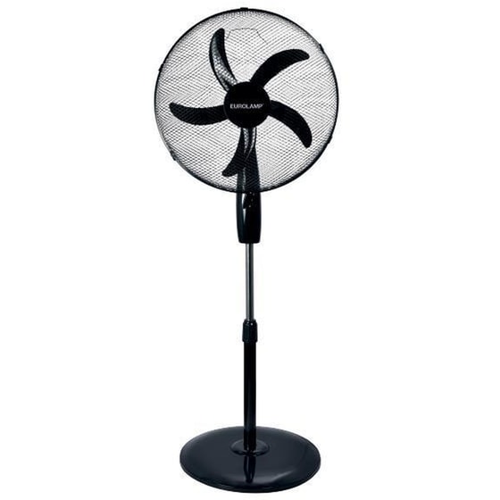 EUROLAMP 300-20014 Ανεμιστήρας Δαπέδου Με Ορθοστάτη 60W Μαύρο image 0