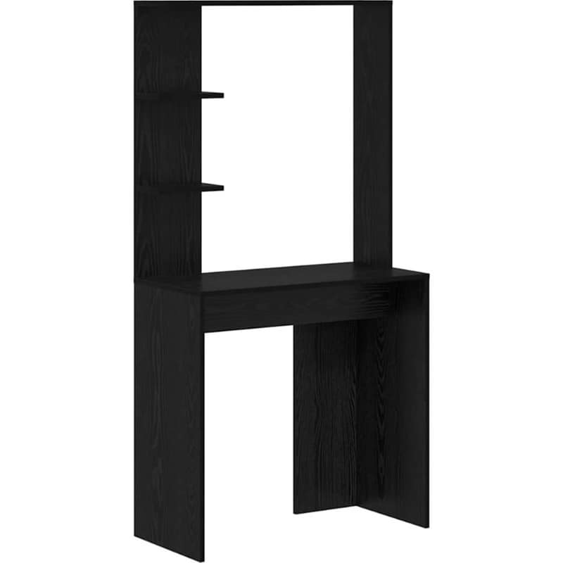 Γραφείο VidaXL από Επεξεργασμένο Ξύλο 78,5x37x154,5 cm - Μαύρη Οξιά