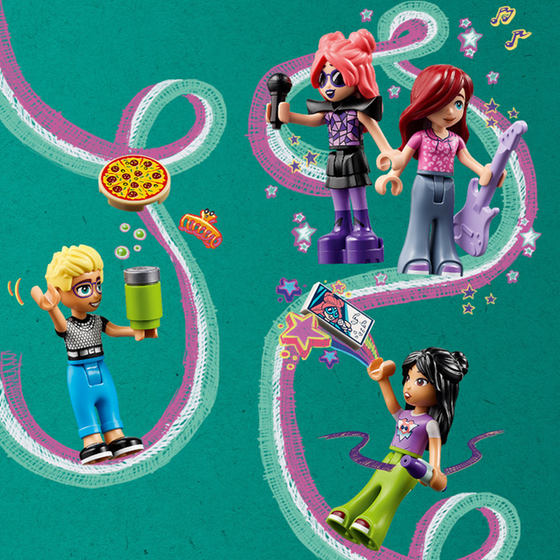 LEGO® Friends Pop Star Music Tour Bus (42619) image 7